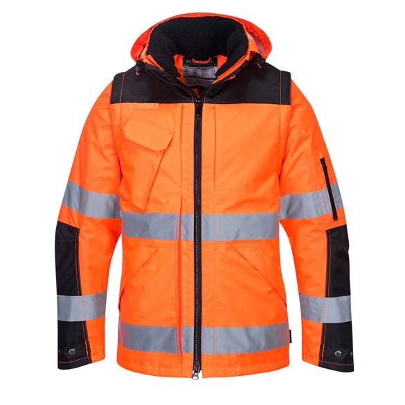 Pro Hi-Vis 3in1 Jacket