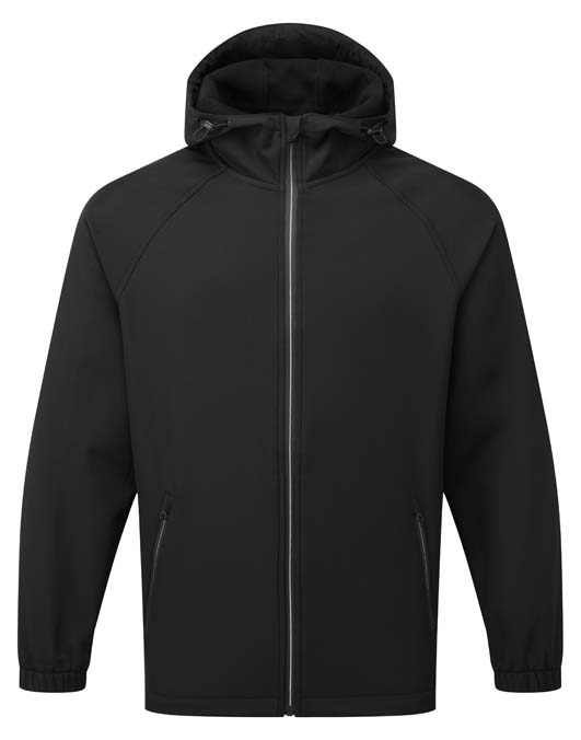 Hooded 2-layer softshell jacket