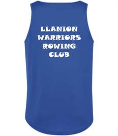 LLanion Warriors Rowing Club Vest with printed back